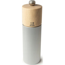Peugeot Line wood/aluminium salt mill 18 cm natural