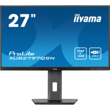 Iiyama LCD Monitor|IIYAMA|27"|Business|Panel IPS|2560x1440|16:9|100Hz|Matte|1 ms|Speakers|Swivel|Pivot|Height adjustable|Tilt|Colour Black|XUB2797QSN-B1