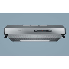 Siemens iQ100 LU62LFA51 tvaika nosūcējs Sienā iebūvēts Sudrabs 250 m³/h D