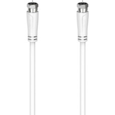 Hama SAT-Connection Cable 1,5m F-Plug/F-Plug white 90dB 205063