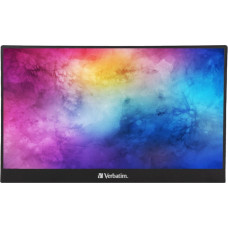 Verbatim 49590 monitori 35,6 cm (14") 1920 x 1080 pikseļi Full HD LCD Melns