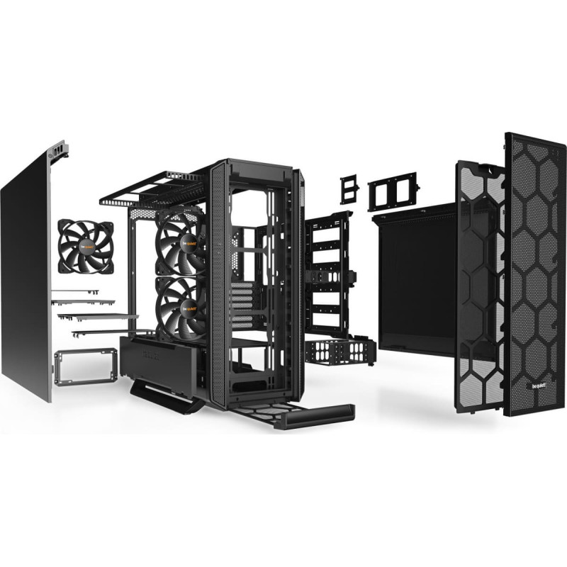 Be Quiet Case|BE QUIET|Silent Base 802 Black|MidiTower|Not included|ATX|EATX|MicroATX|MiniITX|Colour Black|BG039
