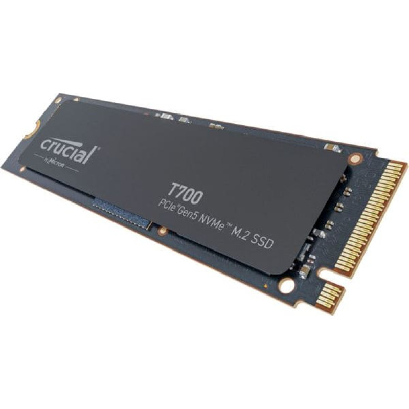 Crucial SSD|CRUCIAL|T700|2TB|M.2|PCIe Gen5|NVMe|TLC|Write speed 11800 MBytes/sec|Read speed 12400 MBytes/sec|TBW 1200 TB|CT2000T700SSD3