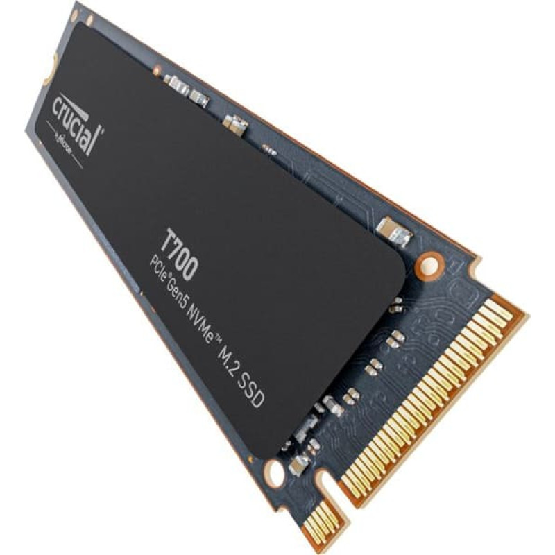 Crucial SSD|CRUCIAL|T700|2TB|M.2|PCIe Gen5|NVMe|TLC|Write speed 11800 MBytes/sec|Read speed 12400 MBytes/sec|TBW 1200 TB|CT2000T700SSD3