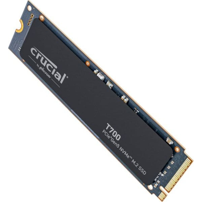 Crucial SSD|CRUCIAL|T700|2TB|M.2|PCIe Gen5|NVMe|TLC|Write speed 11800 MBytes/sec|Read speed 12400 MBytes/sec|TBW 1200 TB|CT2000T700SSD3