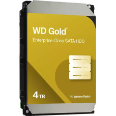 Western Digital HDD|WESTERN DIGITAL|Gold|4TB|SATA 3.0|256 MB|7200 rpm|3,5"|WD4004FRYZ