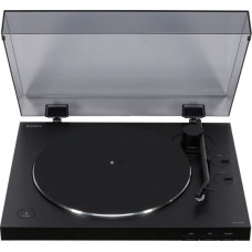 Sony PSLX310BT skaņuplašu atskaņotājs Siksnas piedziņas audio atskaņotājs Melns