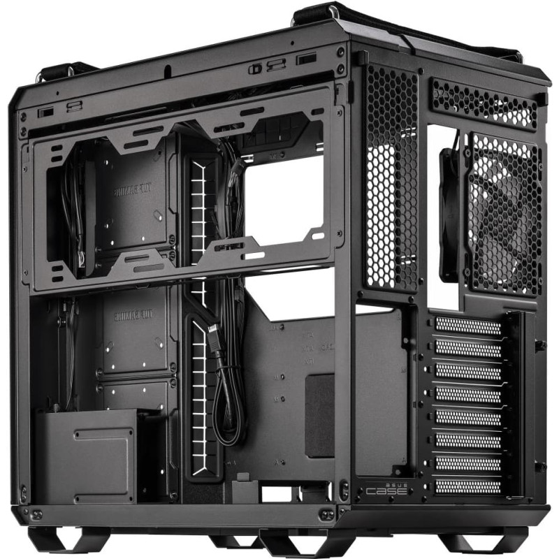 Asus Case|ASUS|GT502 PLUS|MidiTower|Not included|ATX|MicroATX|MiniITX|Colour Black|GT502PLUS/BLK/TG/TUFGAM