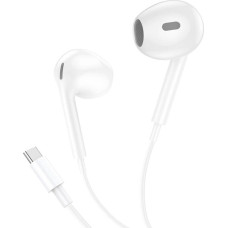 Foneng T61 Wired Earphones, USB-C (White)