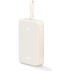 Ugreen 20000mAh Power Bank with Built-in Cable white