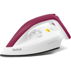 Tefal EasyGliss FS4030 Sausais gludeklis Durilium gludināšanas virsma 1200 W Burgundietis, Balts
