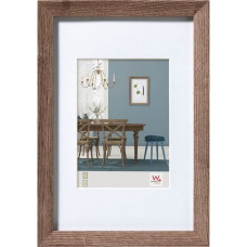 Walther Fiorito nut tree 30x45 Wood incl. Passepartout EF045N