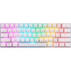 Motospeed Wireless Mechanical keyboard Motospeed SK62 White (red switch)