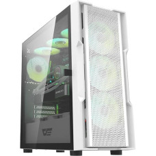 Darkflash Computer case Darkflash DK431 + 4 fans (white)