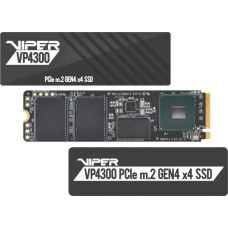 Patriot SSD|PATRIOT|Viper VP4300|2TB|M.2|PCIE|NVMe|Write speed 6800 MBytes/sec|Read speed 7400 MBytes/sec|TBW 2000 TB|VP4300-2TBM28H