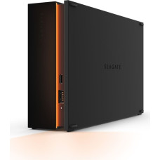 Seagate FireCuda Gaming Hub ārējais cietais disks 8 TB Micro-USB B / USB Type-A / USB Type-C 3.2 Gen 1 (3.1 Gen 1) Melns